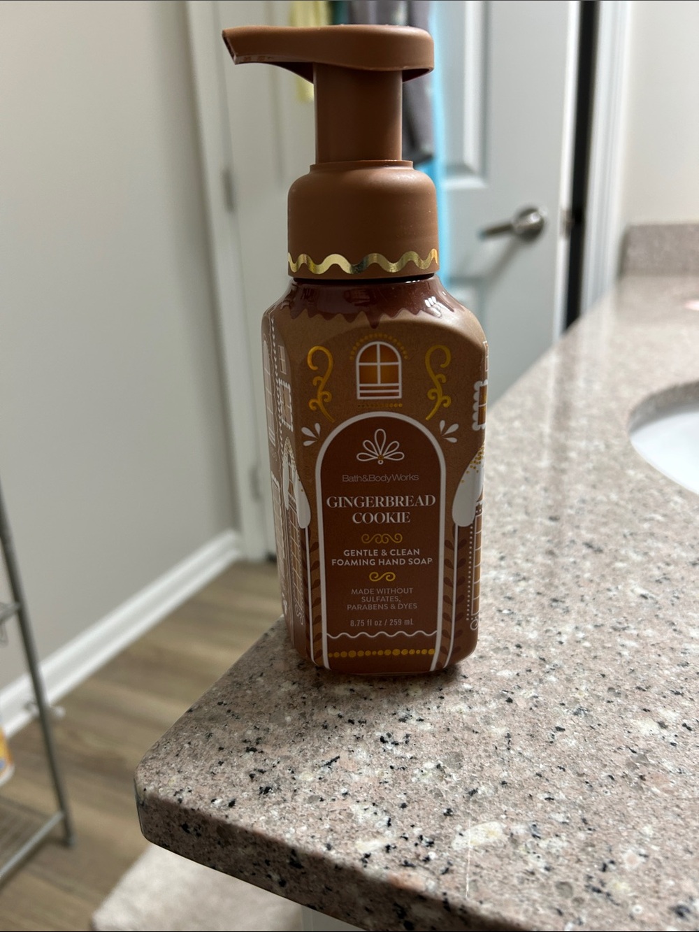 NEW Bath & Body Works Gingerbread Cookie Foaming Hand Soap